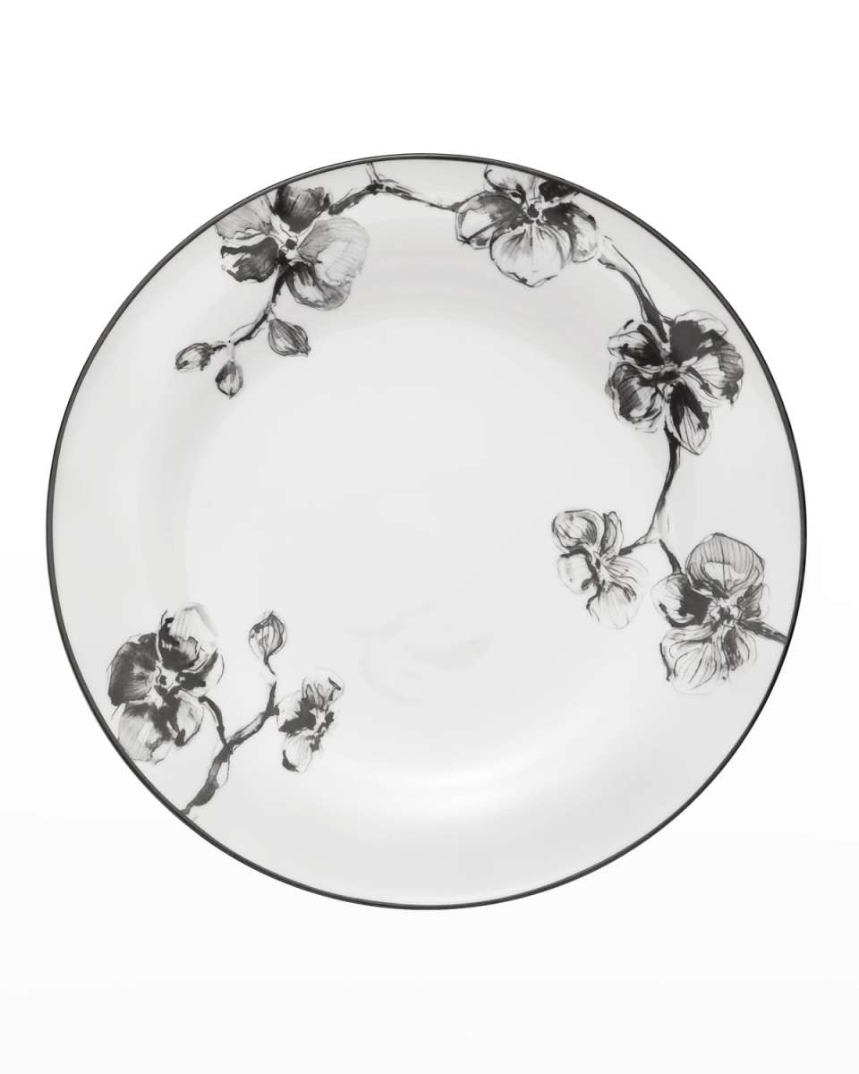 Black Orchid Dinner Plate