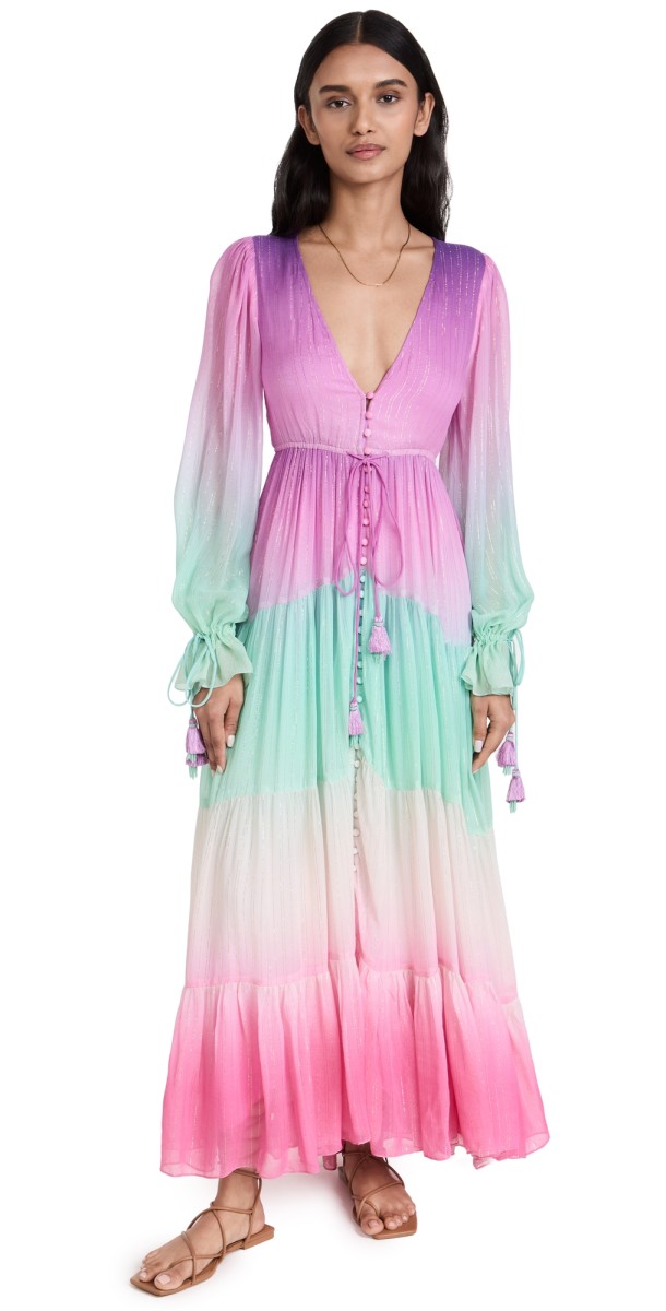 ROCOCO SAND Pax Long Dress Tricolor