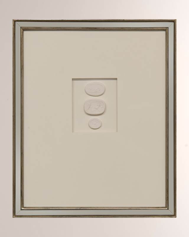 "Intaglio II" Ivory Wall Decor
