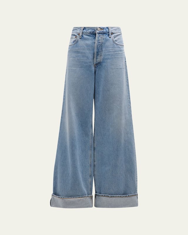 Dame High Rise Wide-Leg Jeans
