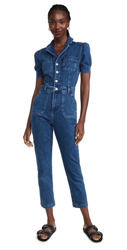 PAIGE Mayslie Straight Ankle Jumpsuit Janelle