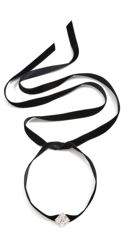Jennifer Behr Thea Ribbon Tie Antique Gold