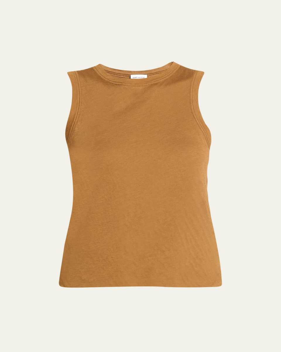 Sleeveless Jersey Top