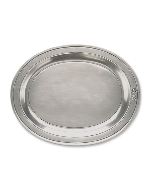 Small Oval Incised Tray