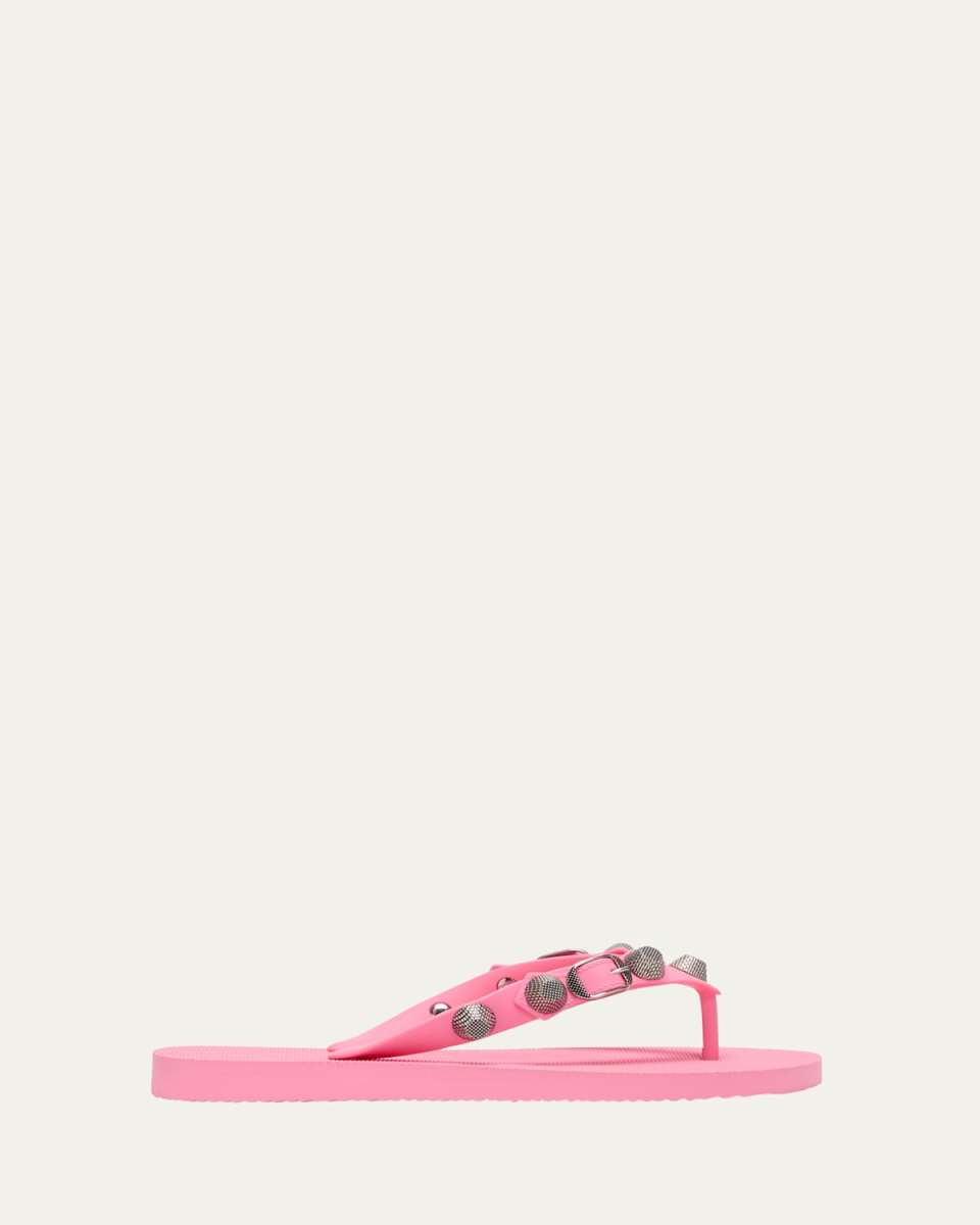 Cagole Studded Flip Flop Sandals