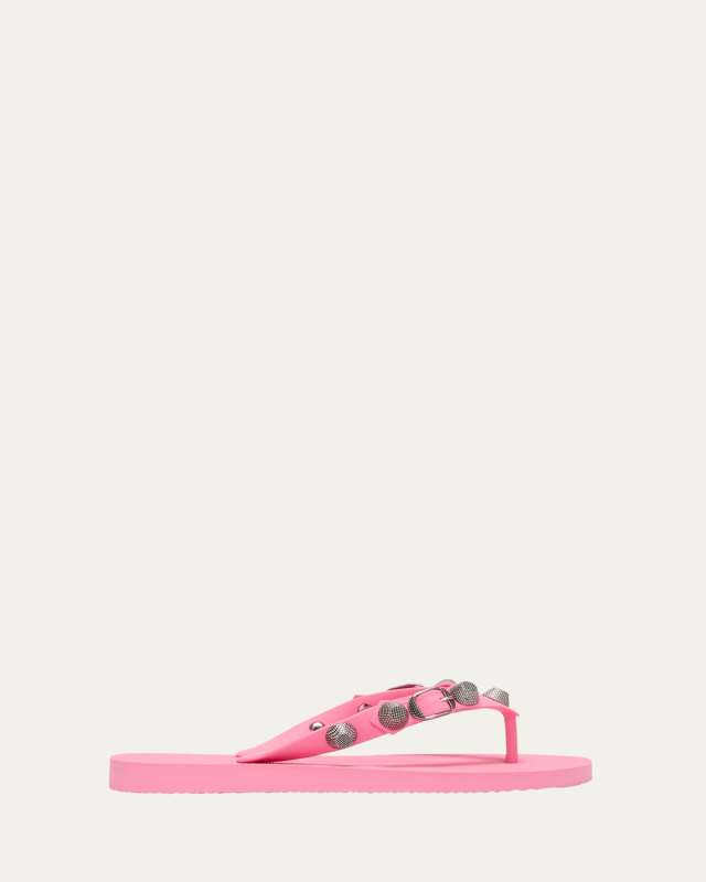 Cagole Studded Flip Flop Sandals