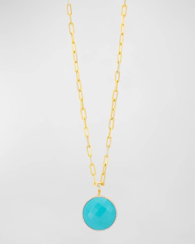 Shades of Hope Double-Sided Pendant Necklace