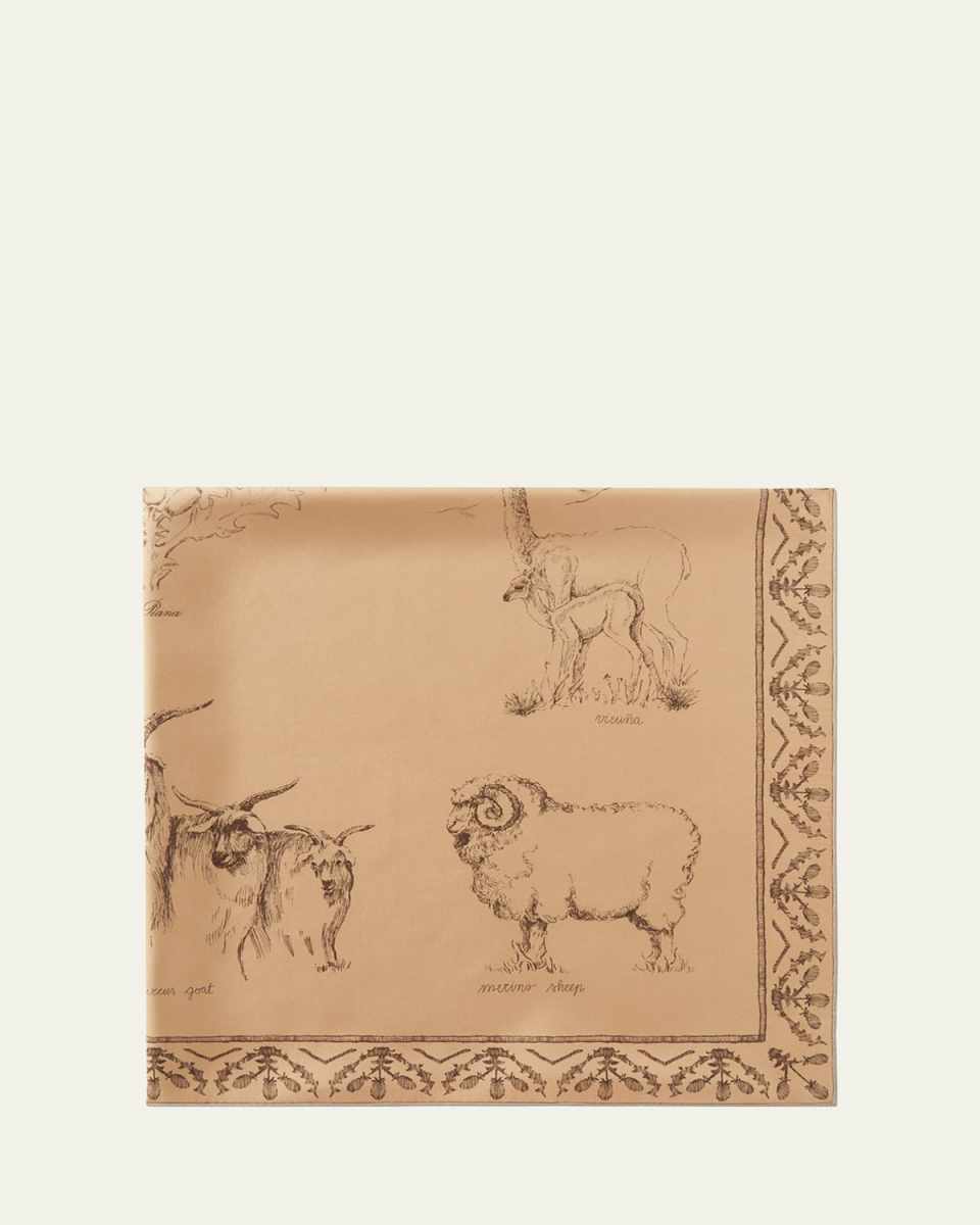 The Origins of Excellence Silk Scarf