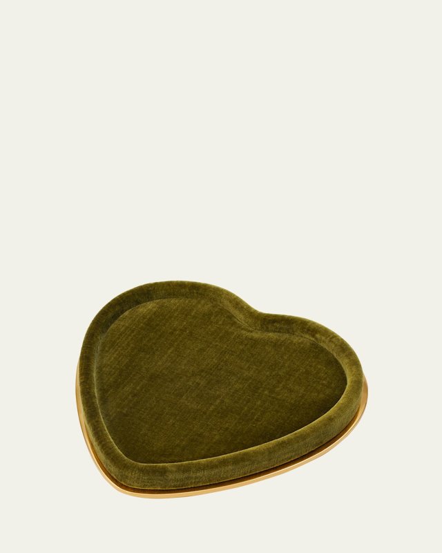 Valentina Velvet Heart Tray