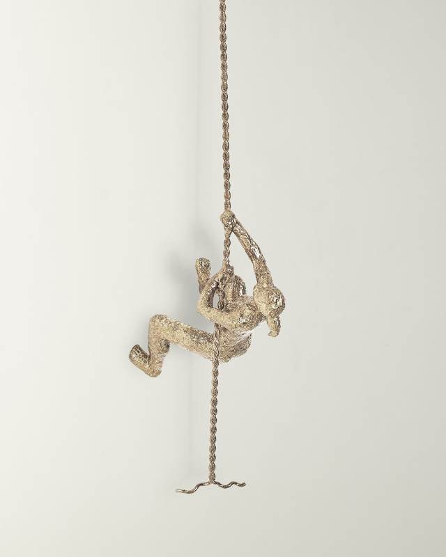 Climbing Woman Wall Mounted Decor