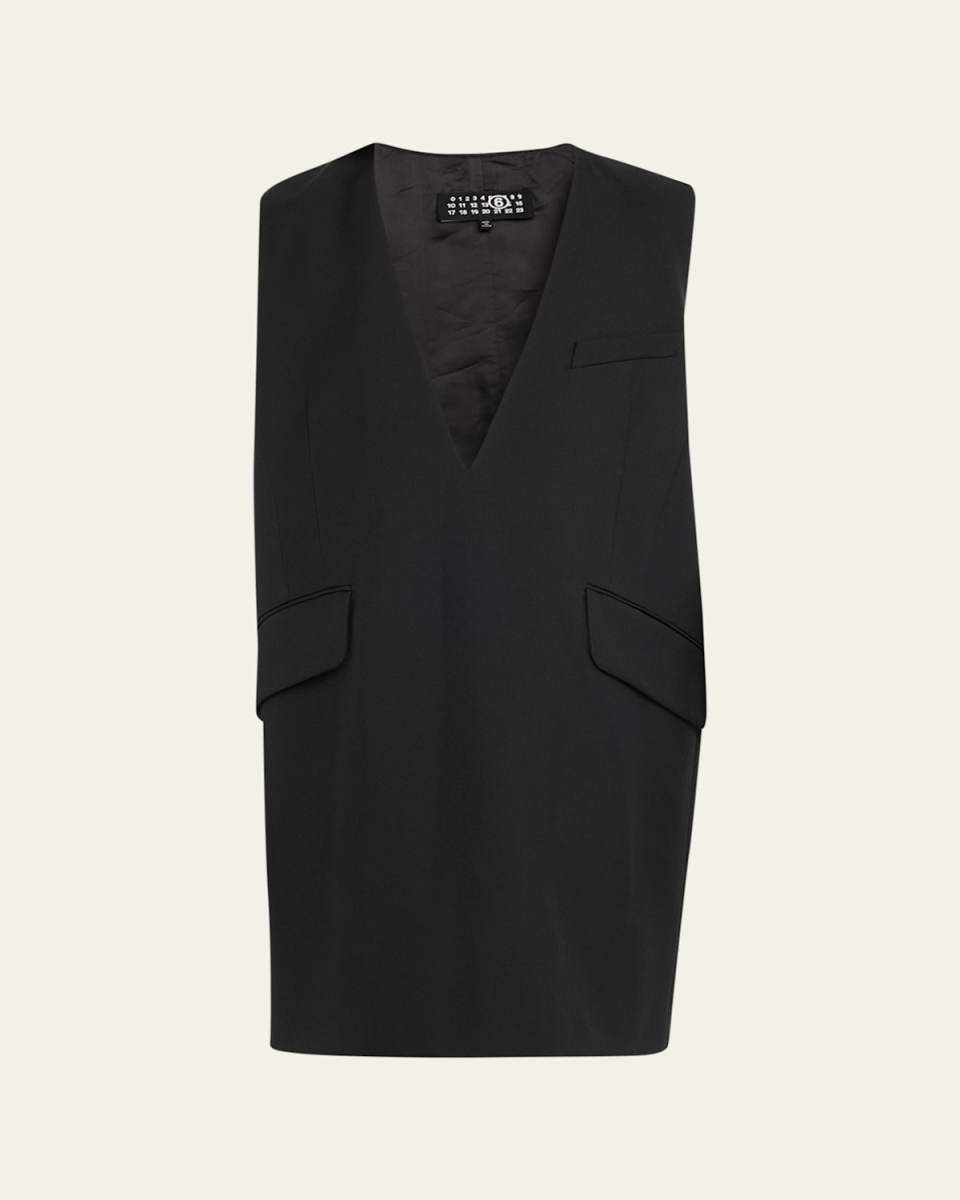 V-Neck Mini Blazer Shift Dress