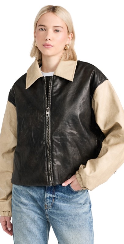 Lioness Bomber Jacket Camel