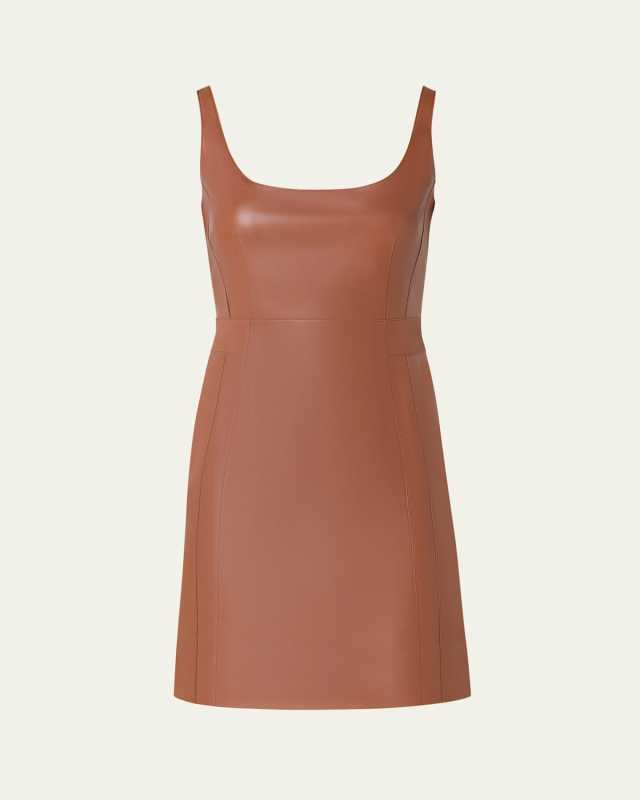 Mini Leather Dress