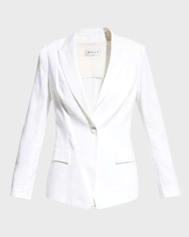 Avery Linen Blazer