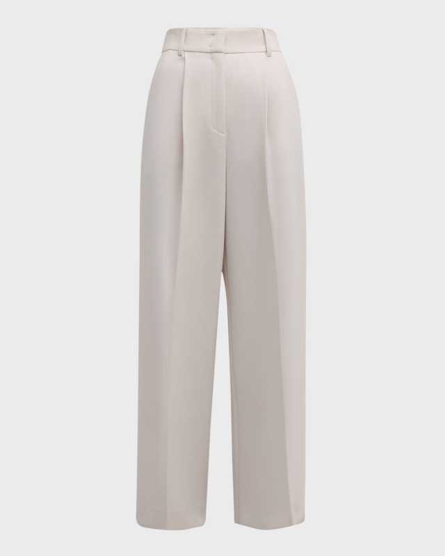 Refreshing Ambition Pleated Wide-Leg Pants