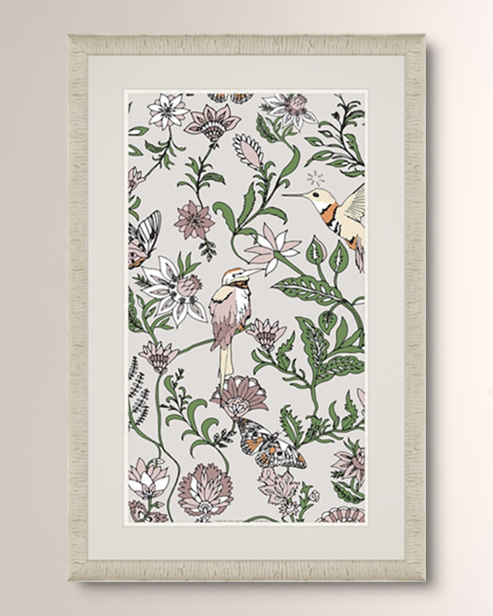 "Decorative Growth I" Art Print