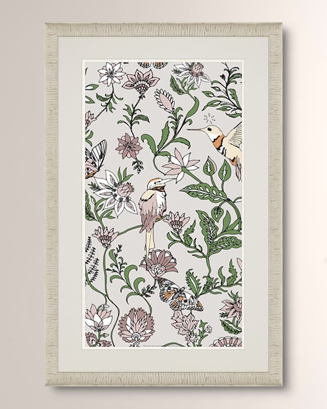 "Decorative Growth I" Art Print