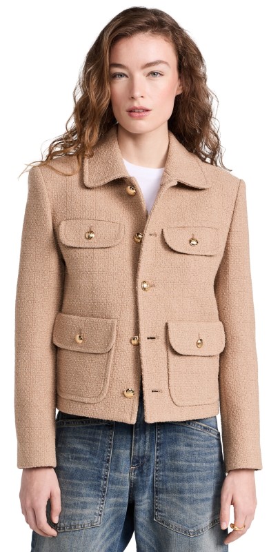 Nili Lotan Paloma Jacket Camel