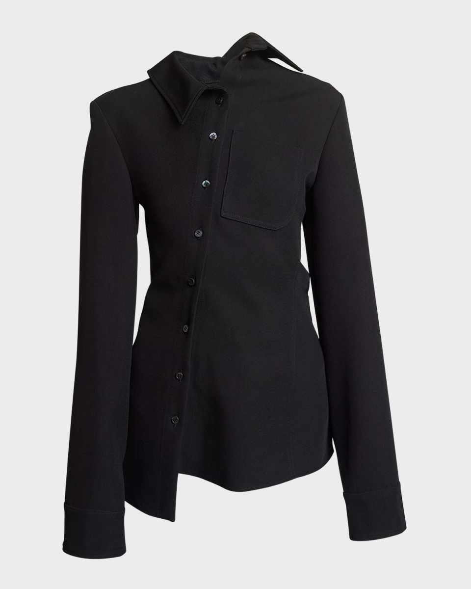 Pablo Asymmetric Collared Shirt