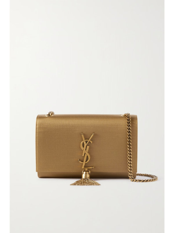 Saint Laurent Kate satin shoulder bag