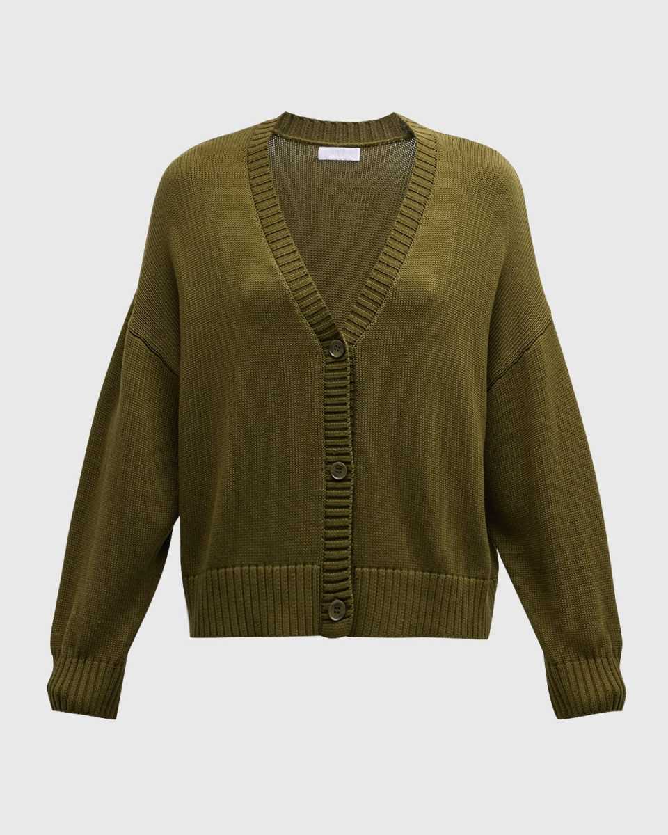 Ollie Boxy V-Neck Cardigan