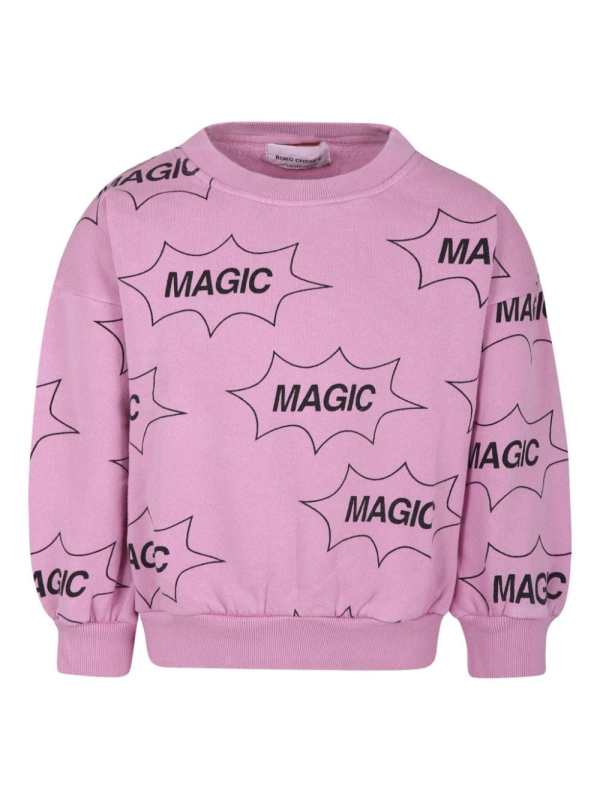 slogan-print sweatshirt