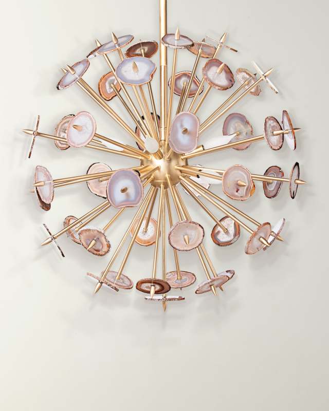 Agate Burst Chandelier