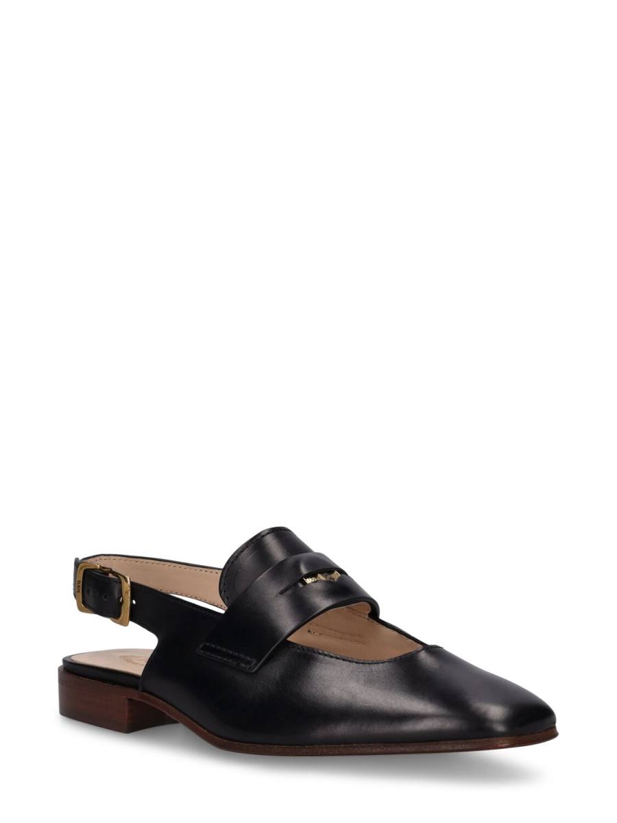 TOD'S Slingback Loafers in Leather
