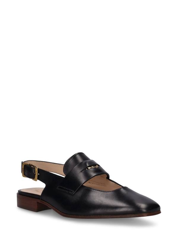 TOD'S Slingback Loafers in Leather