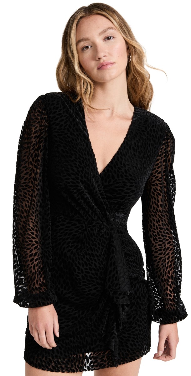 Ramy Brook Aman Dress Black
