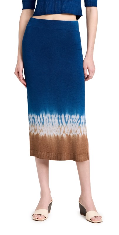 Altuzarra Morse Skirt Ultramarineine Shibori