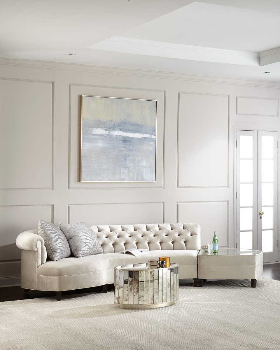 Aria Mirrored Sectional