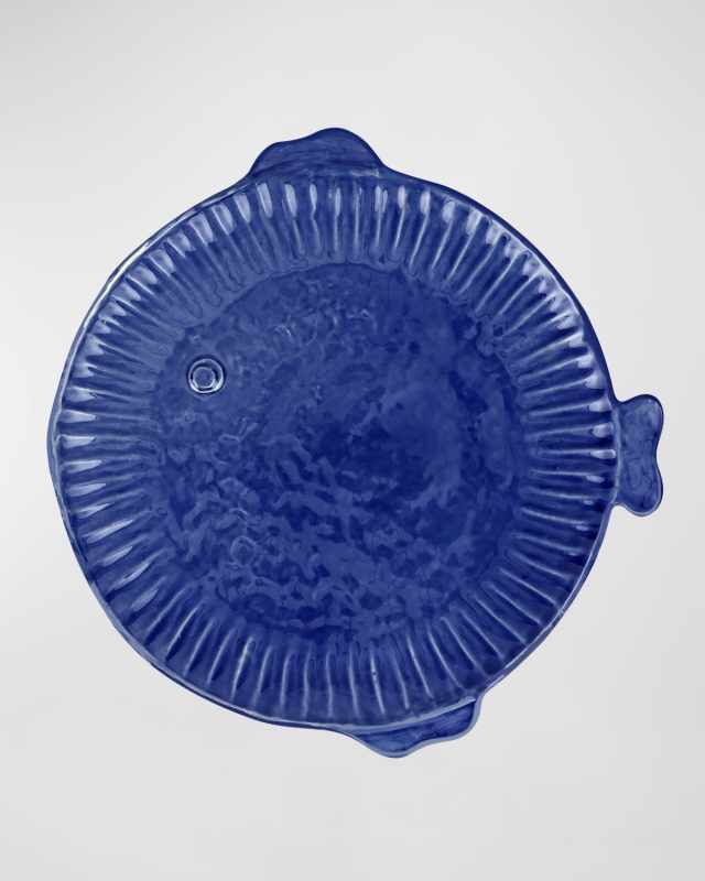 Pesce Serena Cobalt Dinner Plate