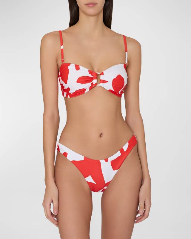 Printed Bikini Bottoms