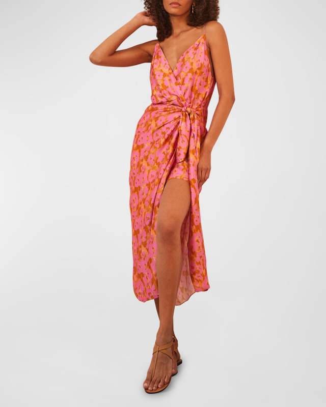 Mosqueta Gisa Midi Wrap Dress