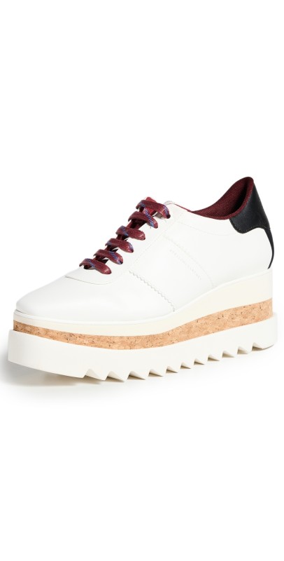 Stella McCartney Sneakelyse Alter Sporty Mat Sneakers White
