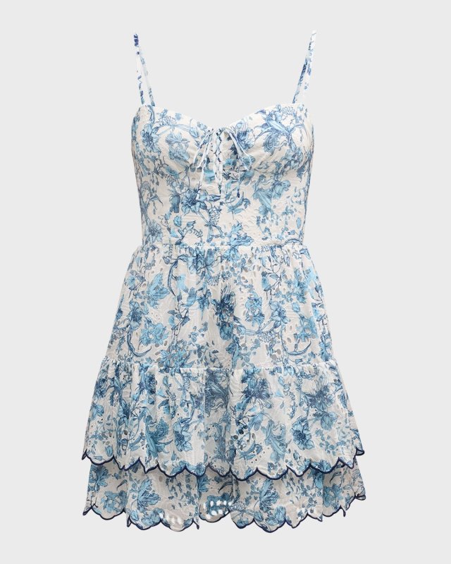 Daisy Tiered Ruffle Mini Dress