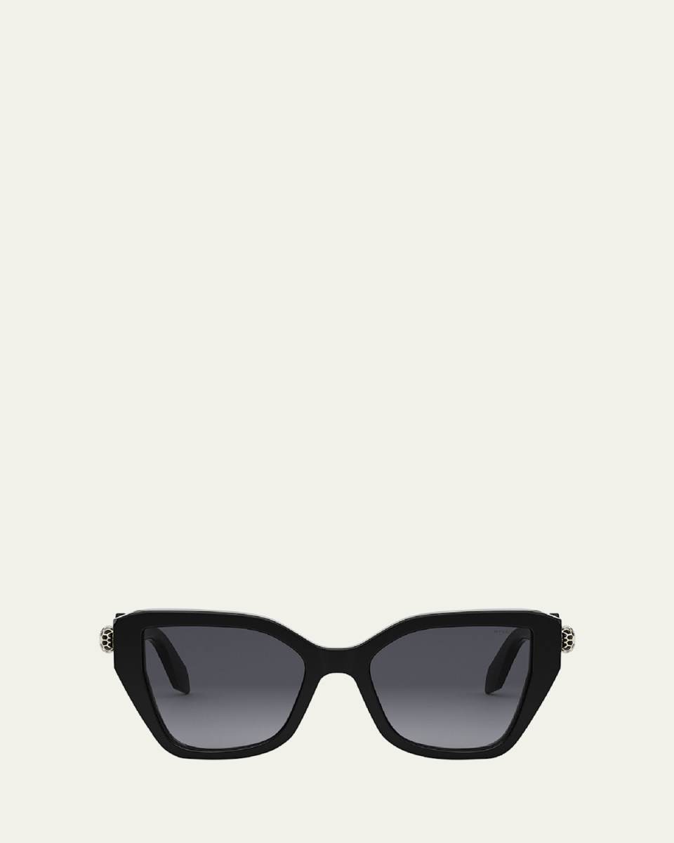Serpenti Acetate Butterfly Sunglasses
