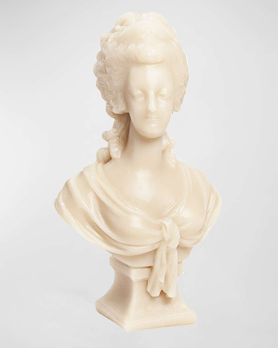 Marie-Antoinette Bust Candle - Stone