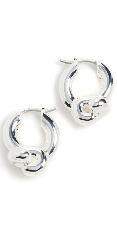 Jenny Bird Maeve Small Hoops Silver