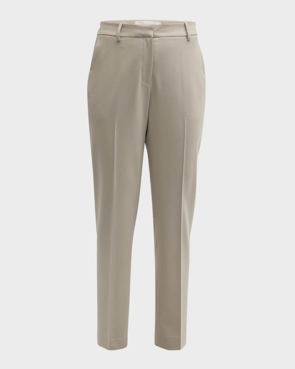 Clinton Cropped Stretch Wool Pants