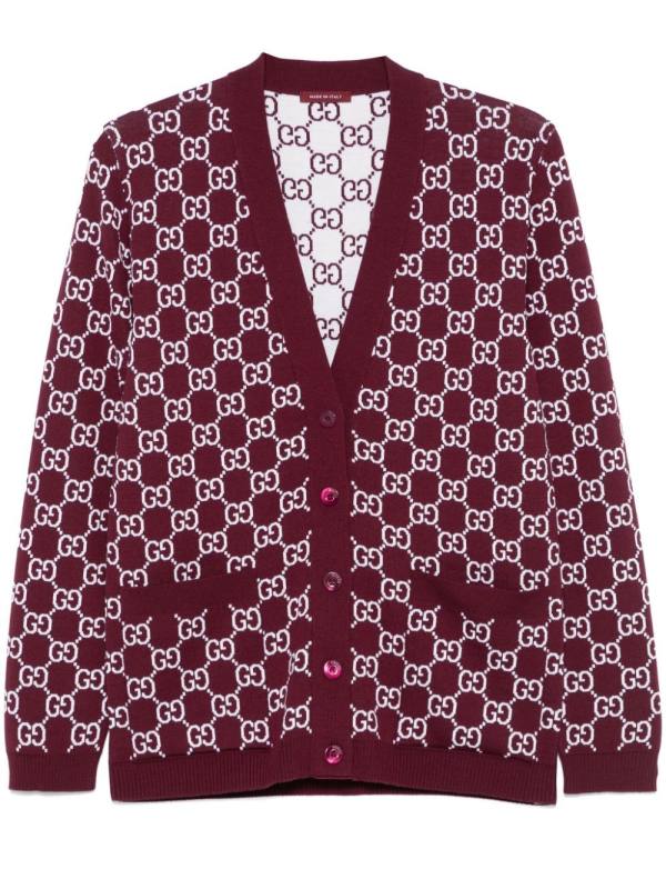 GG reversible cardigan