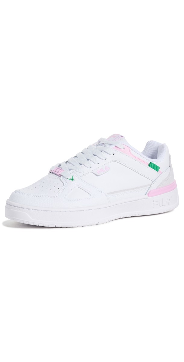Fila Skypass Low Sneakers White/Pirouette/KellyGreen