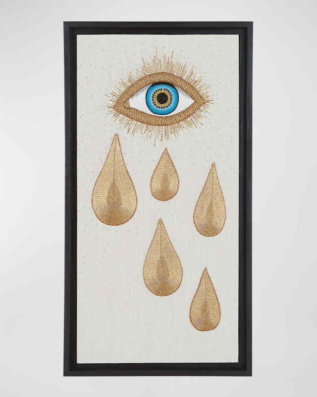 Muse Eye Tear Beaded Wall Art