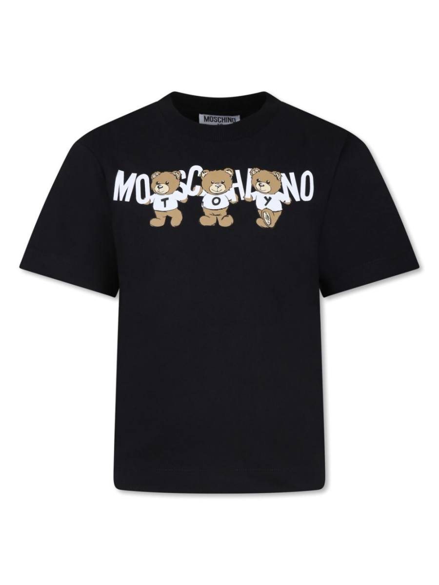Teddy Bear-print cotton T-shirt