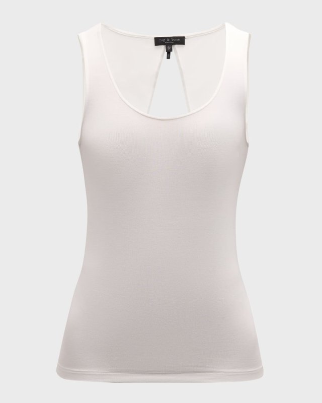 Luca Scoop-Neck Tank Top