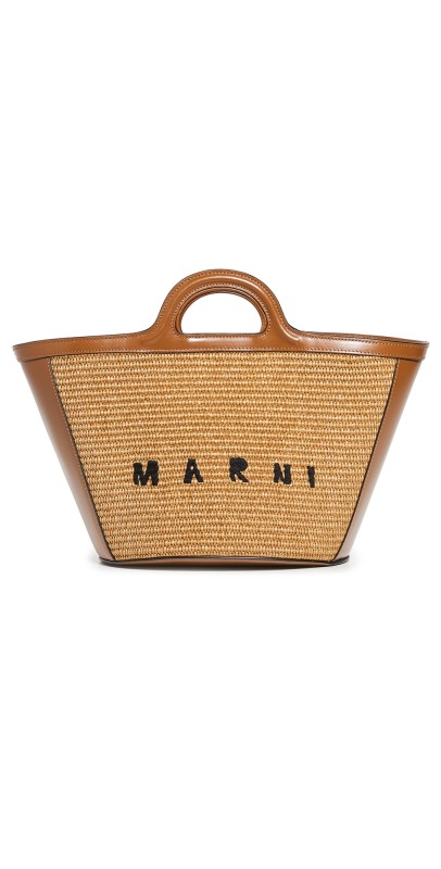 Marni Tropicalia Summer Bag Raw Sienna