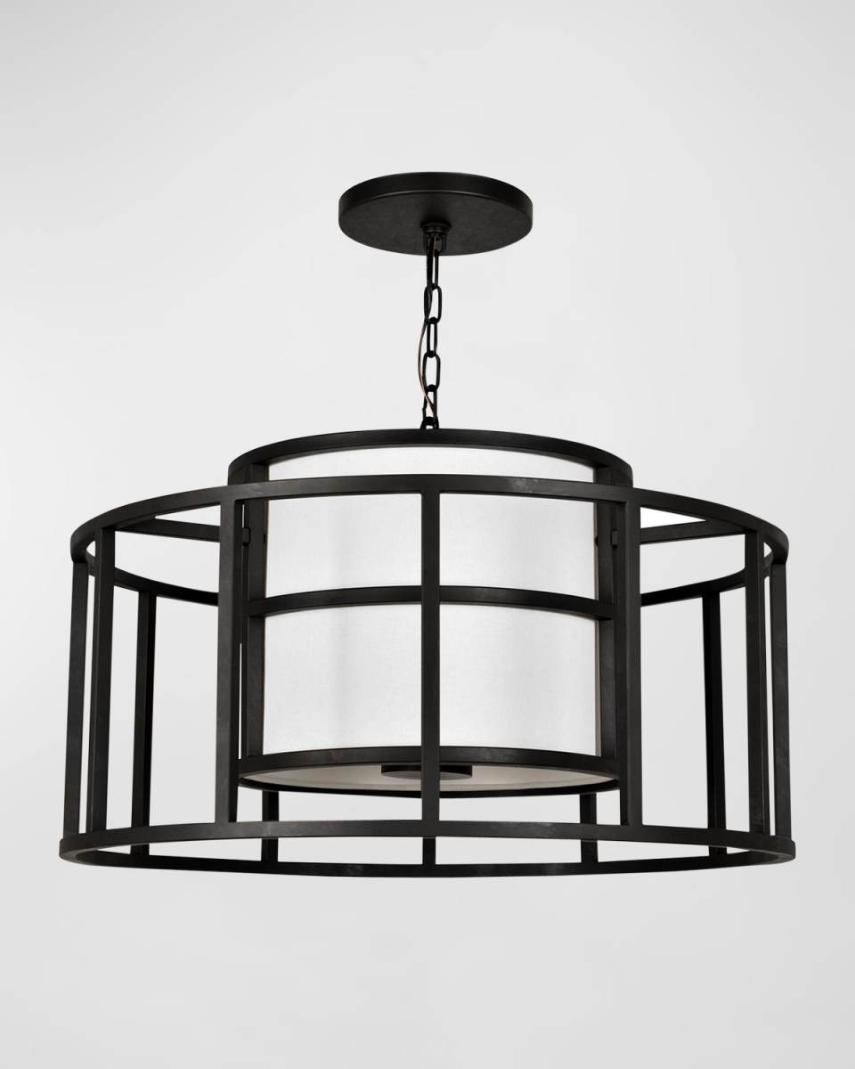 Hulton 5-Light Steel Chandelier