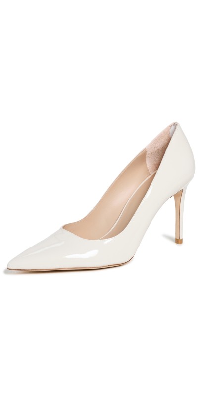 Stuart Weitzman Stuart Power Pumps 85mm Cream