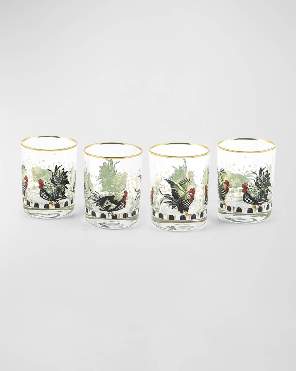 Henhouse Tumblers, Set of 4